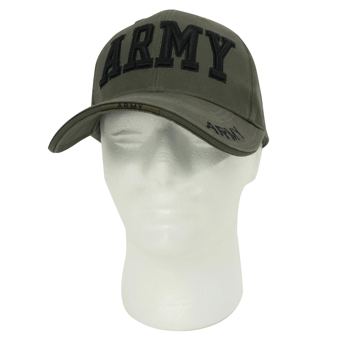 Deluxe Army Embroidered Low Profile Insignia Cap