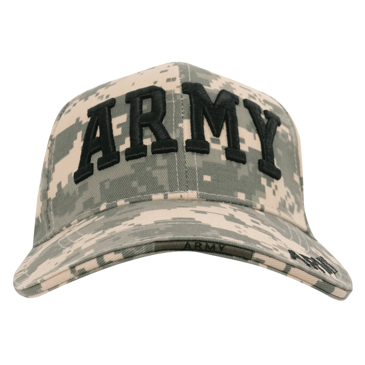 Deluxe Army Embroidered Low Profile Insignia Cap