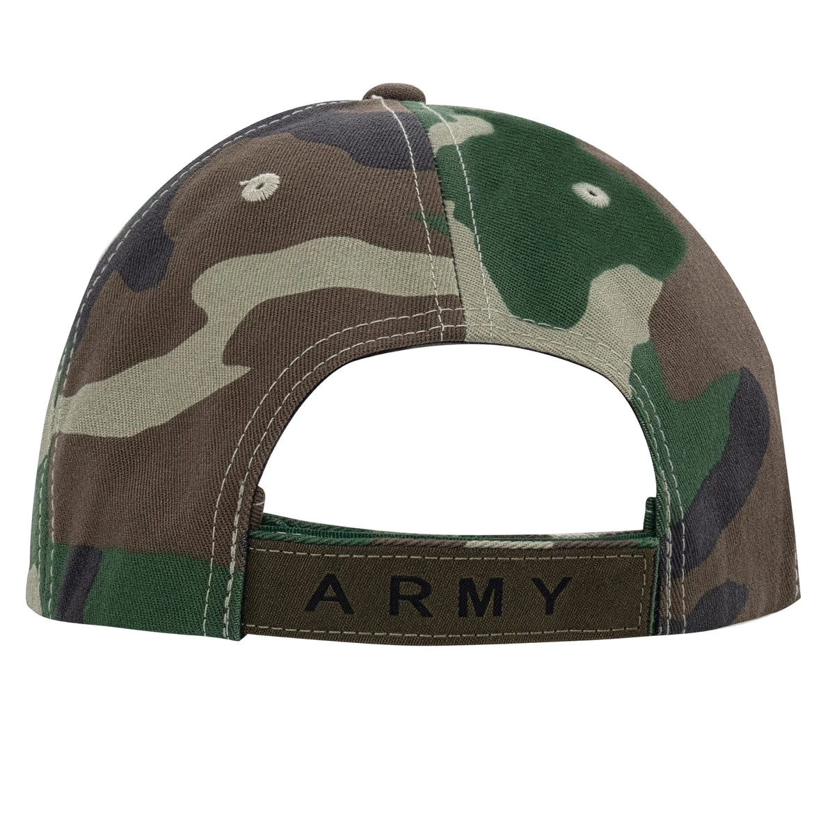 Deluxe Army Embroidered Low Profile Insignia Cap