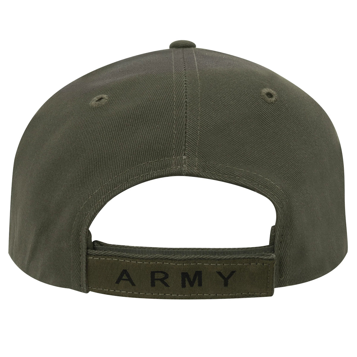 Deluxe Army Embroidered Low Profile Insignia Cap