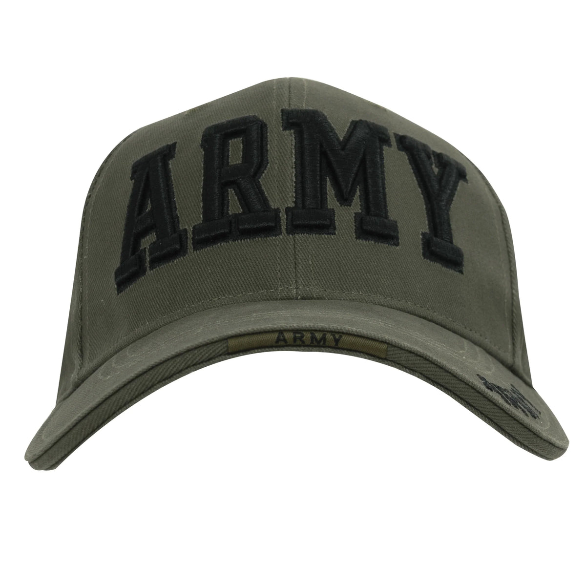 Deluxe Army Embroidered Low Profile Insignia Cap