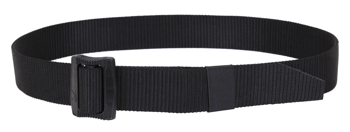 Deluxe Bdu Belt with Security Friendly Plastic Buckle