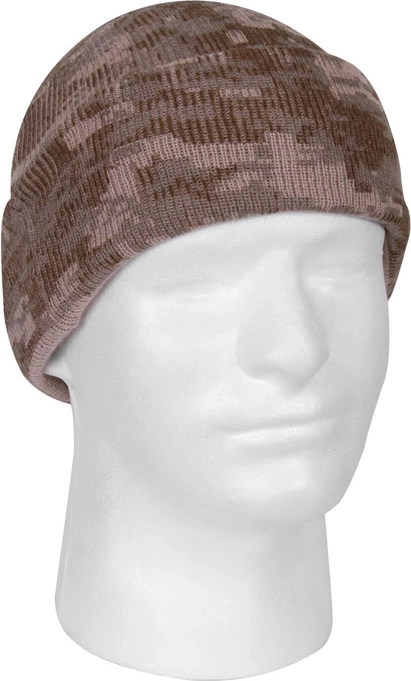 Deluxe Camo Watch Cap - Desert Digital