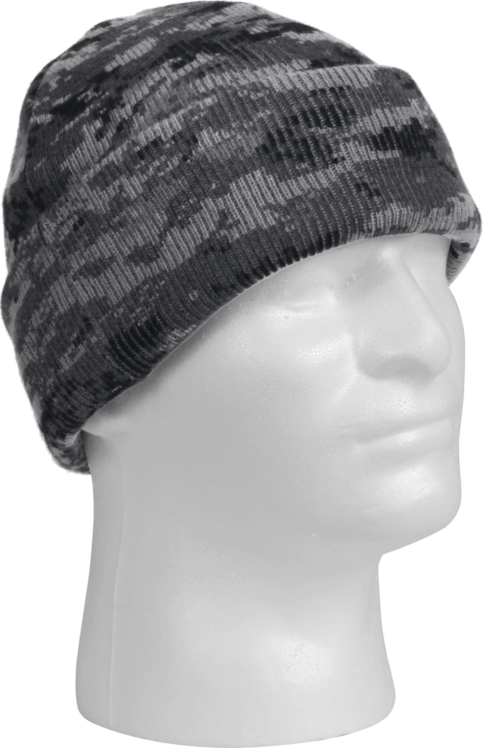 Deluxe Camo Watch Cap - Subdued Urban Digital