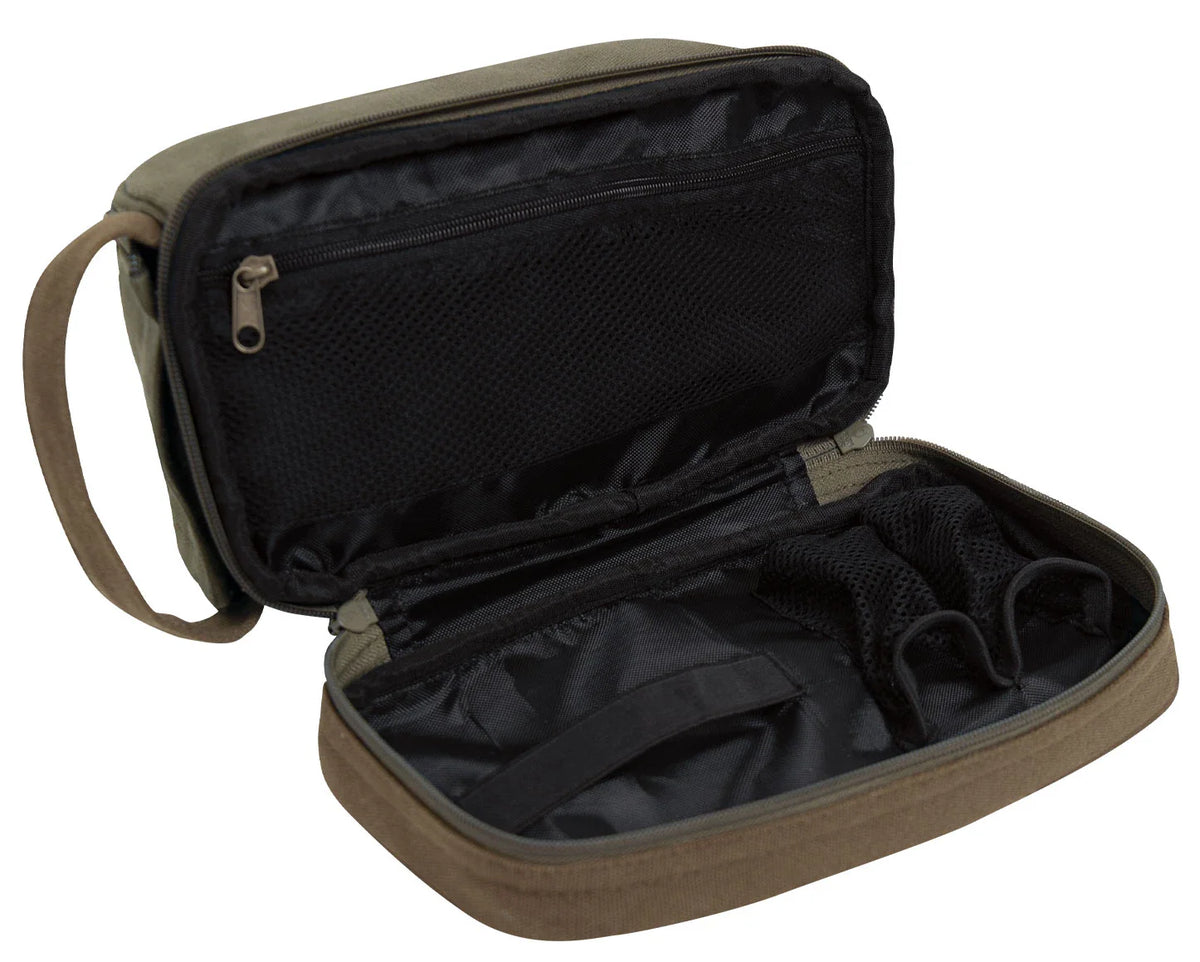 Deluxe Canvas Travel Kit