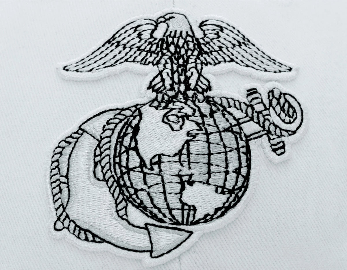 Deluxe Eagle Globe & Anchor Low Profile Cap
