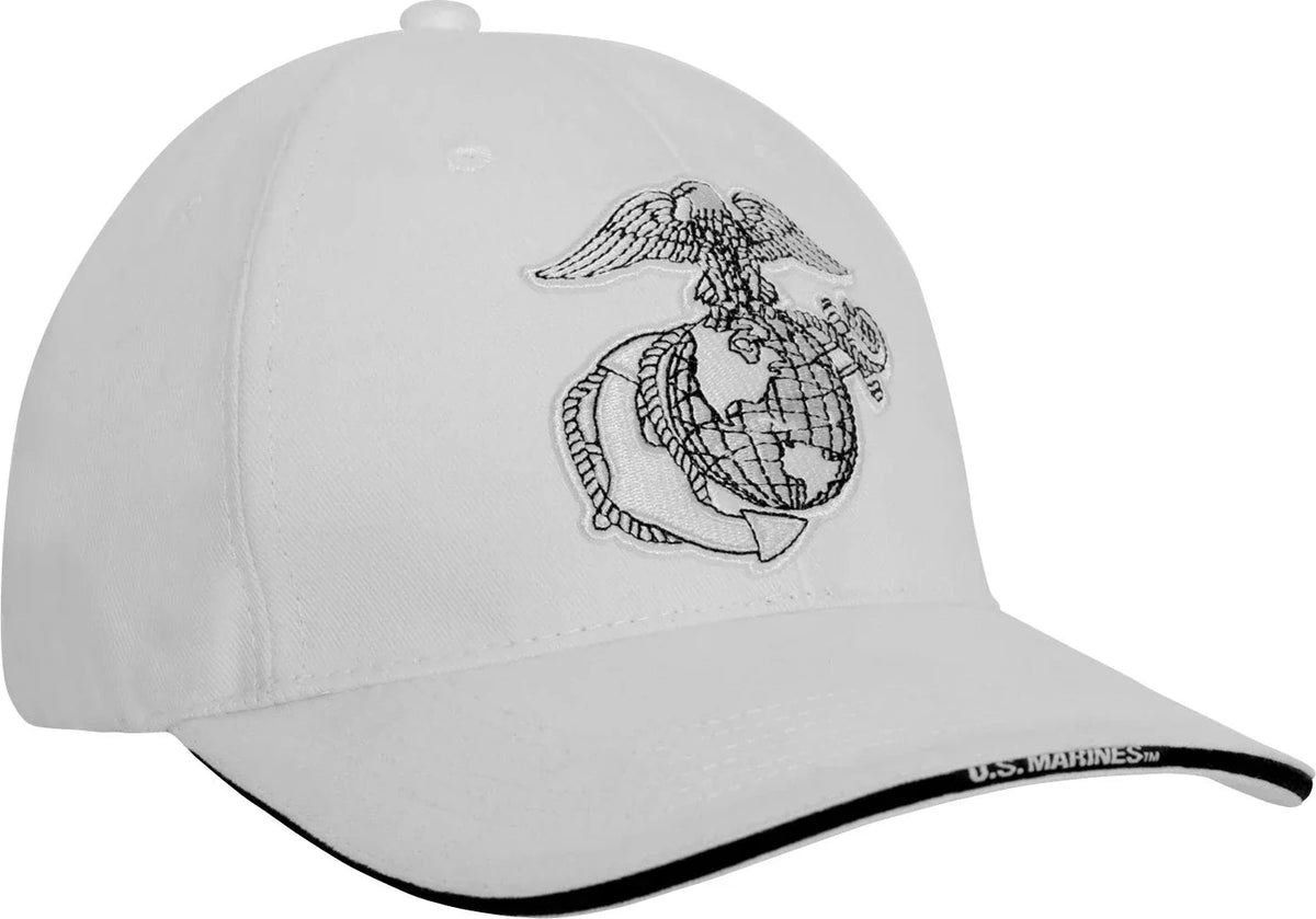 Deluxe Eagle Globe & Anchor Low Profile Cap