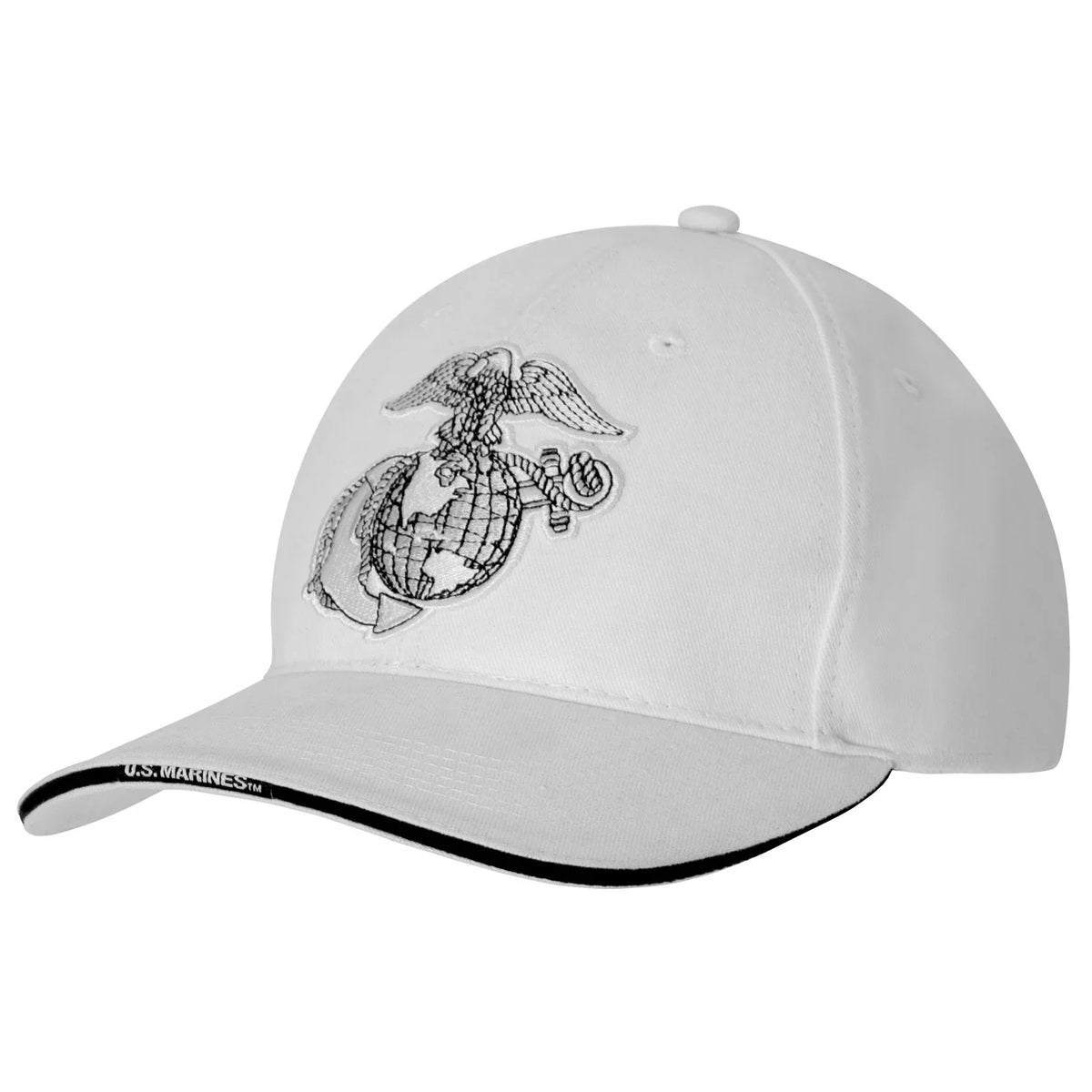 Deluxe Eagle Globe & Anchor Low Profile Cap