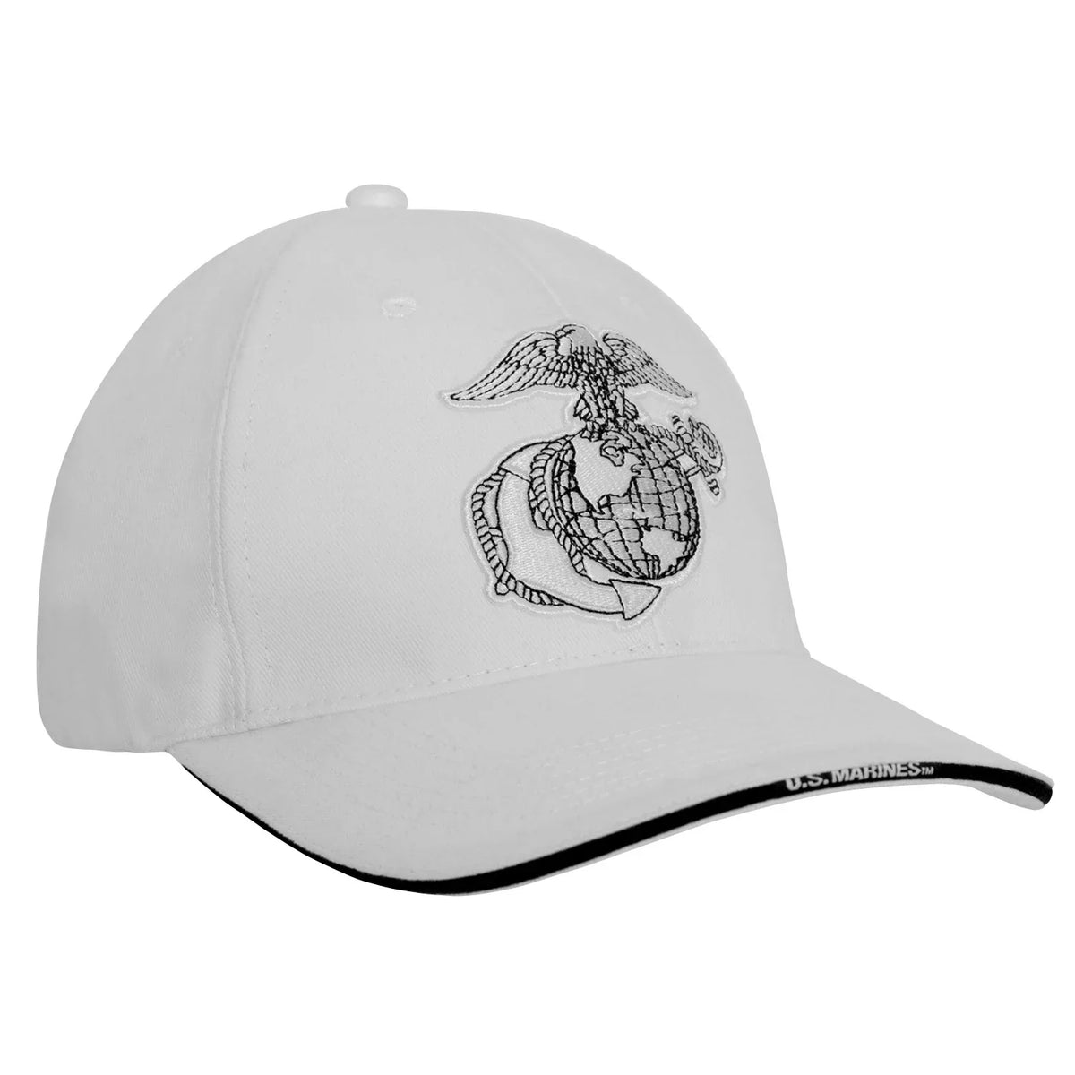 Deluxe Eagle Globe & Anchor Low Profile Cap