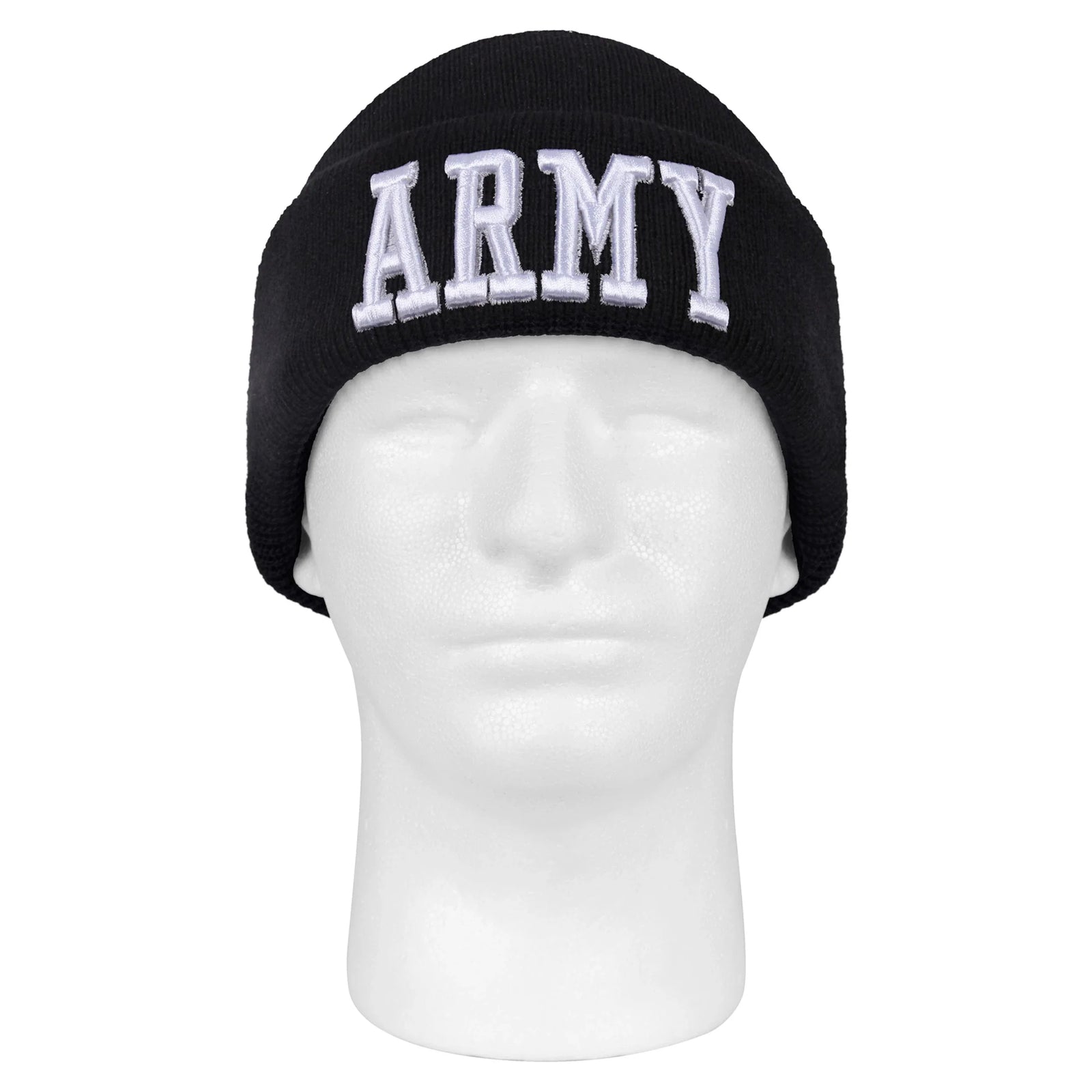 Deluxe Embroidered Watch Cap - Army