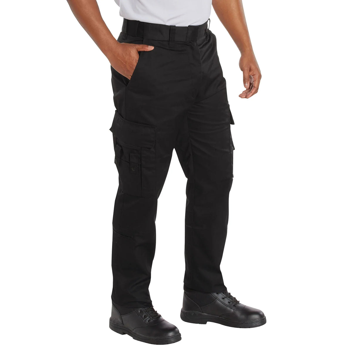 Deluxe Emt (emergency Medical Technician) Paramedic Pants - Black / 30w x 32l