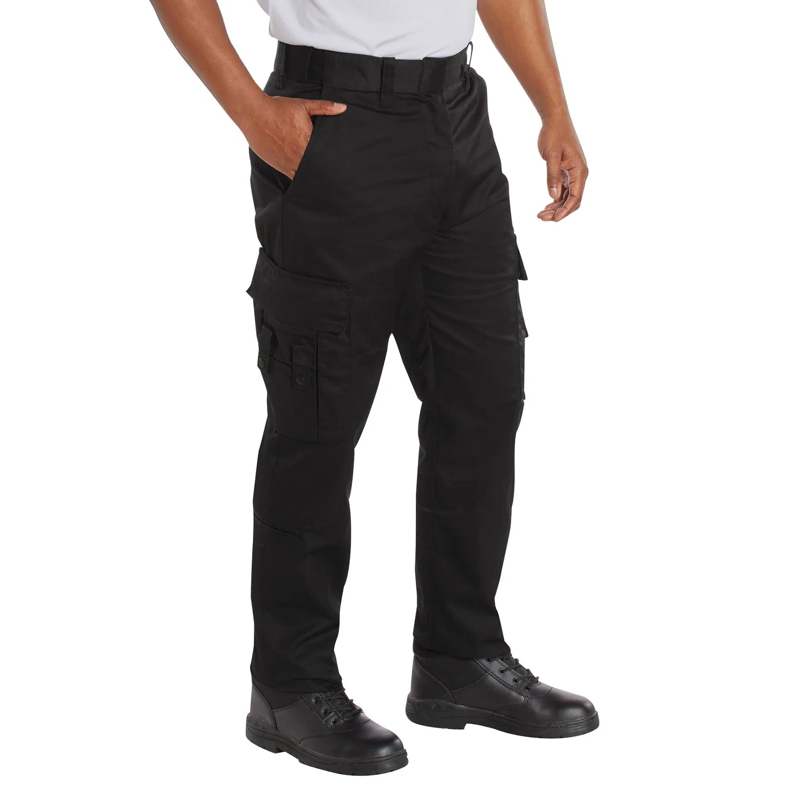 Deluxe Emt (emergency Medical Technician) Paramedic Pants - Black / 30w x 32l