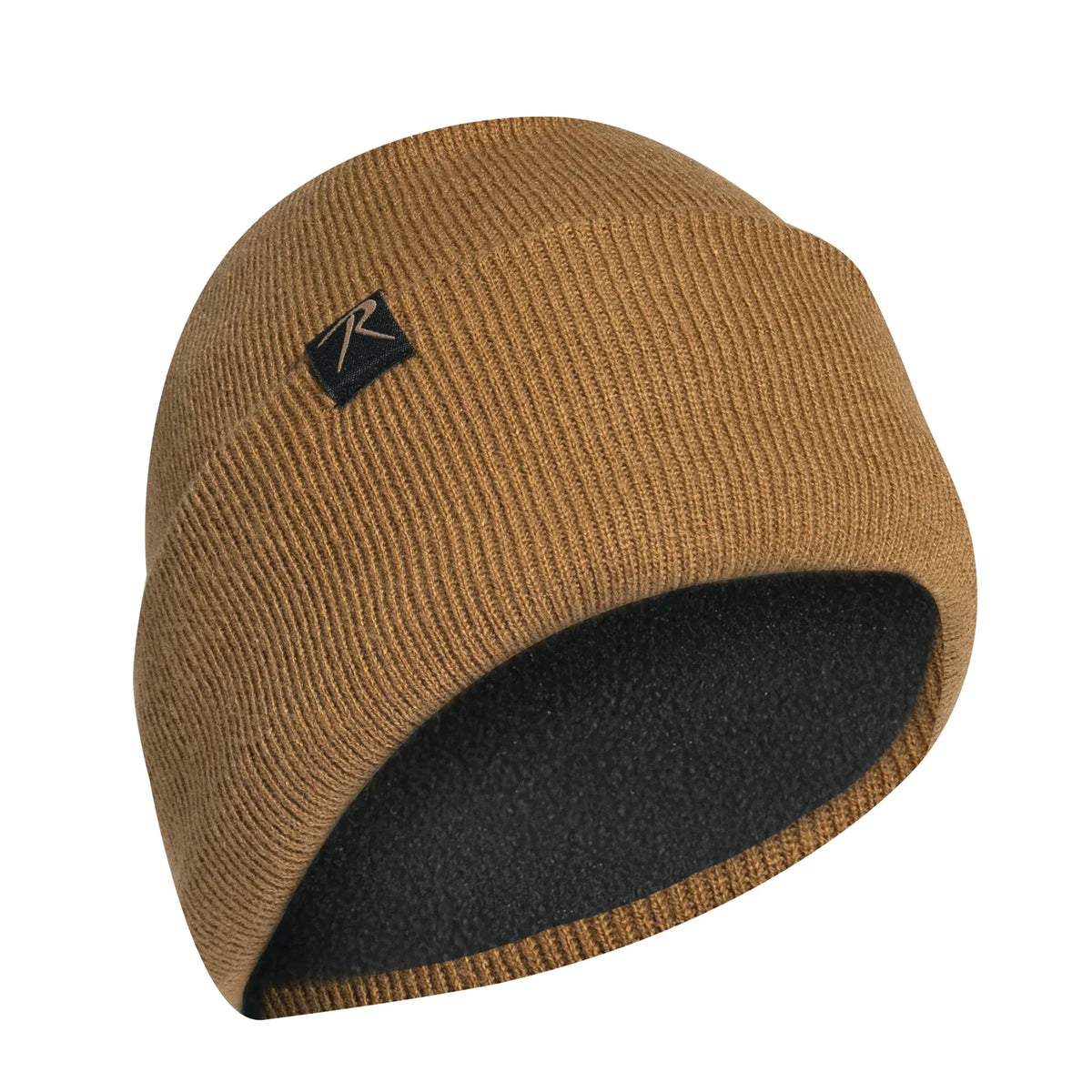 Deluxe Fine Knit Fleece-lined Watch Cap