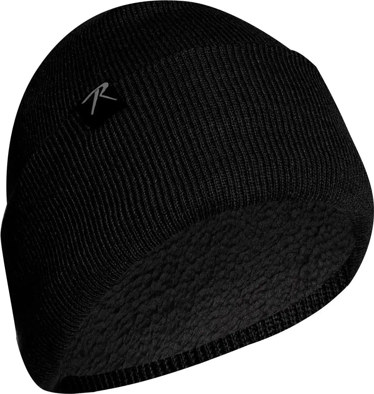 Deluxe Fine Knit Sherpa Lined Watch Cap