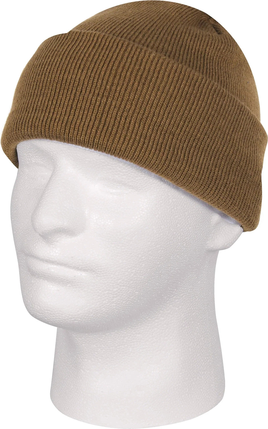 Deluxe Fine Knit Watch Cap - Coyote Brown
