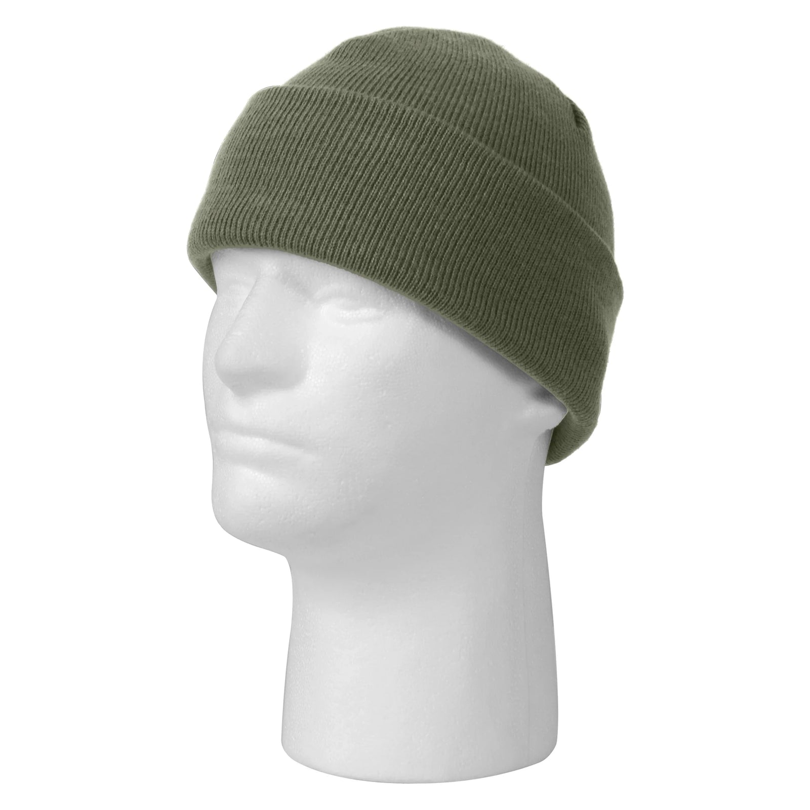 Deluxe Fine Knit Watch Cap - Foliage Green