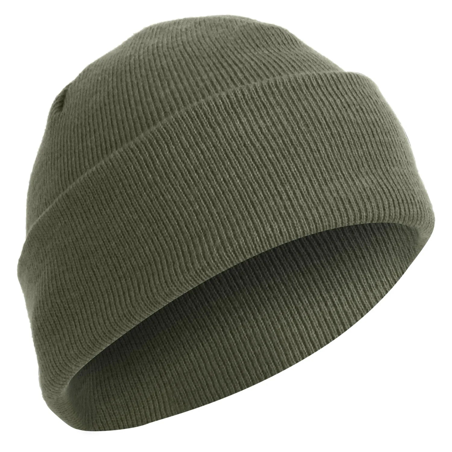 Deluxe Fine Knit Watch Cap - Foliage Green