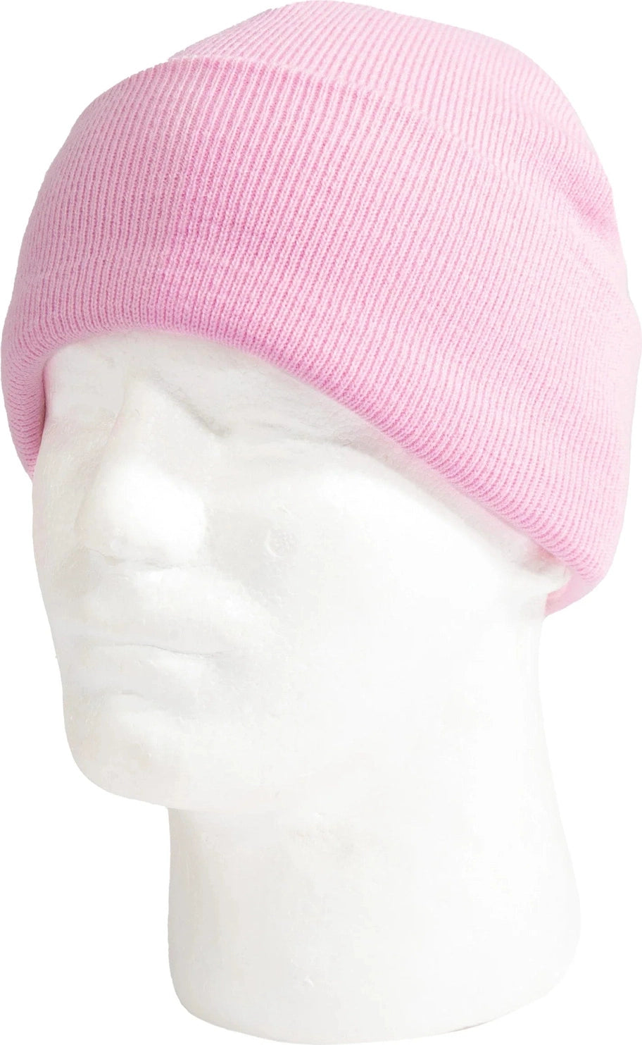 Deluxe Fine Knit Watch Cap - Light Pink