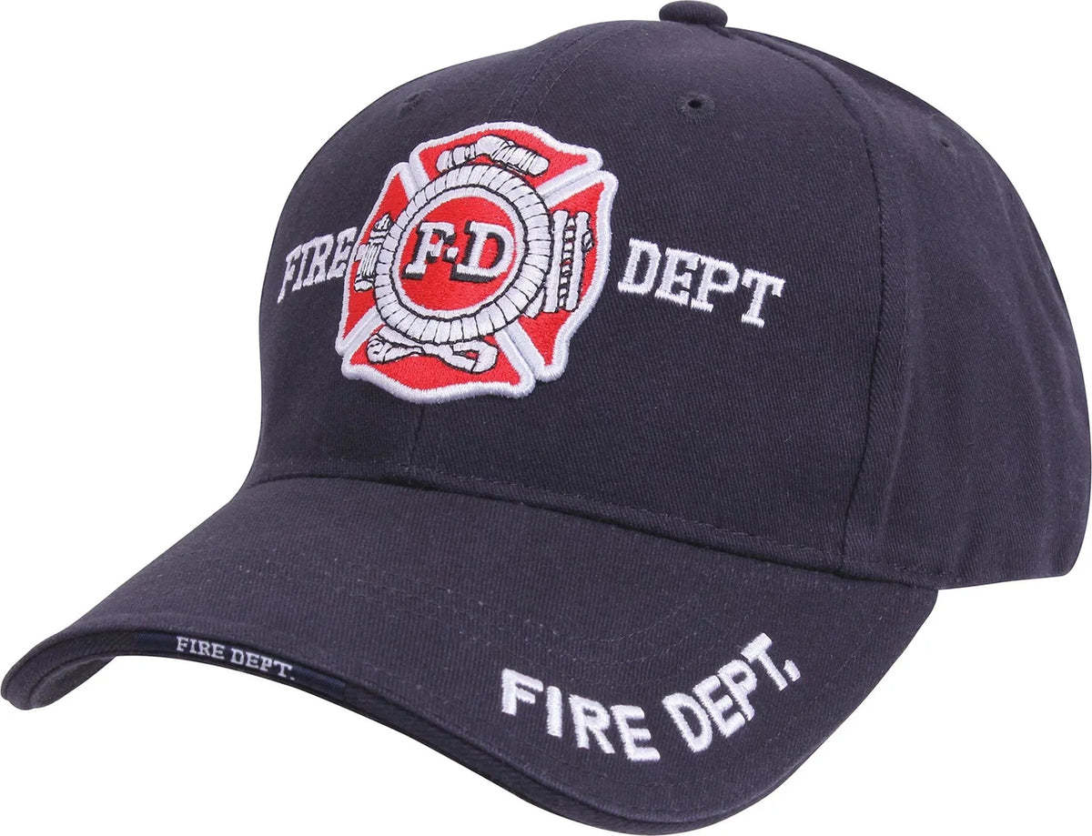 Deluxe Fire Department Low Profile Cap