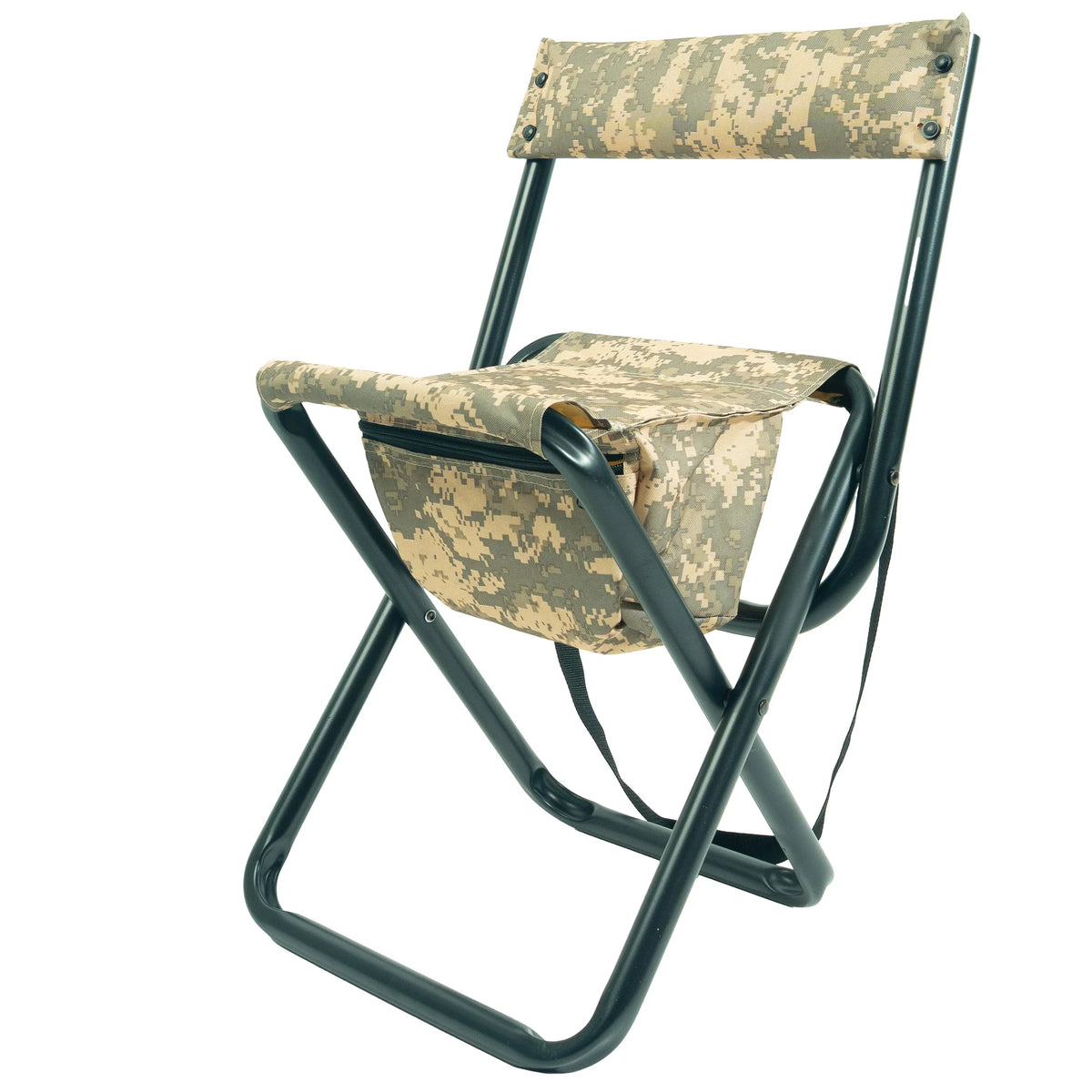 Deluxe Folding Stool with Pouch - Acu Digital Camo