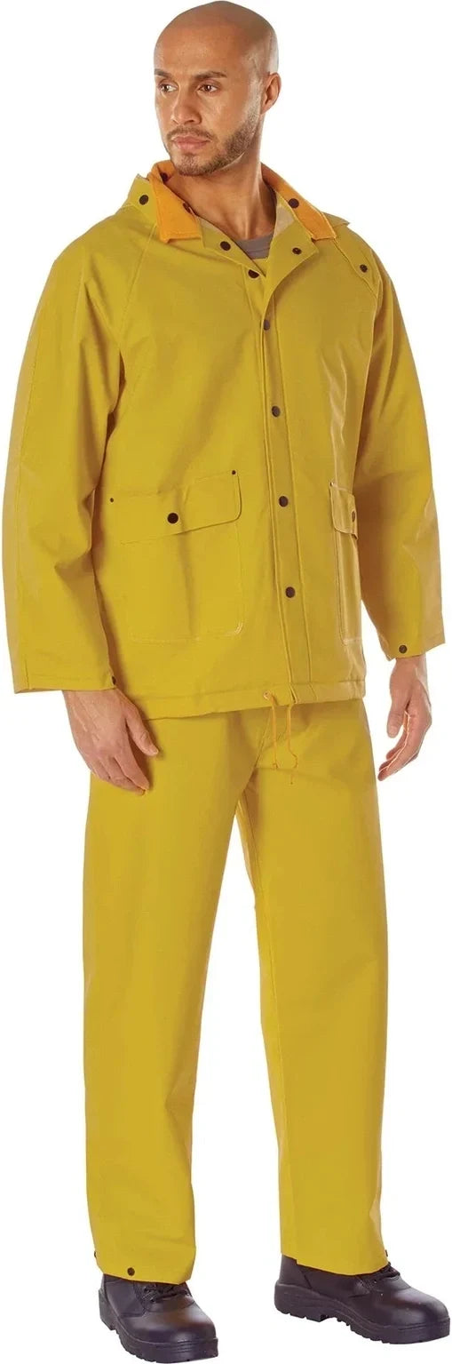 Deluxe Heavyweight Pvc Rainsuit