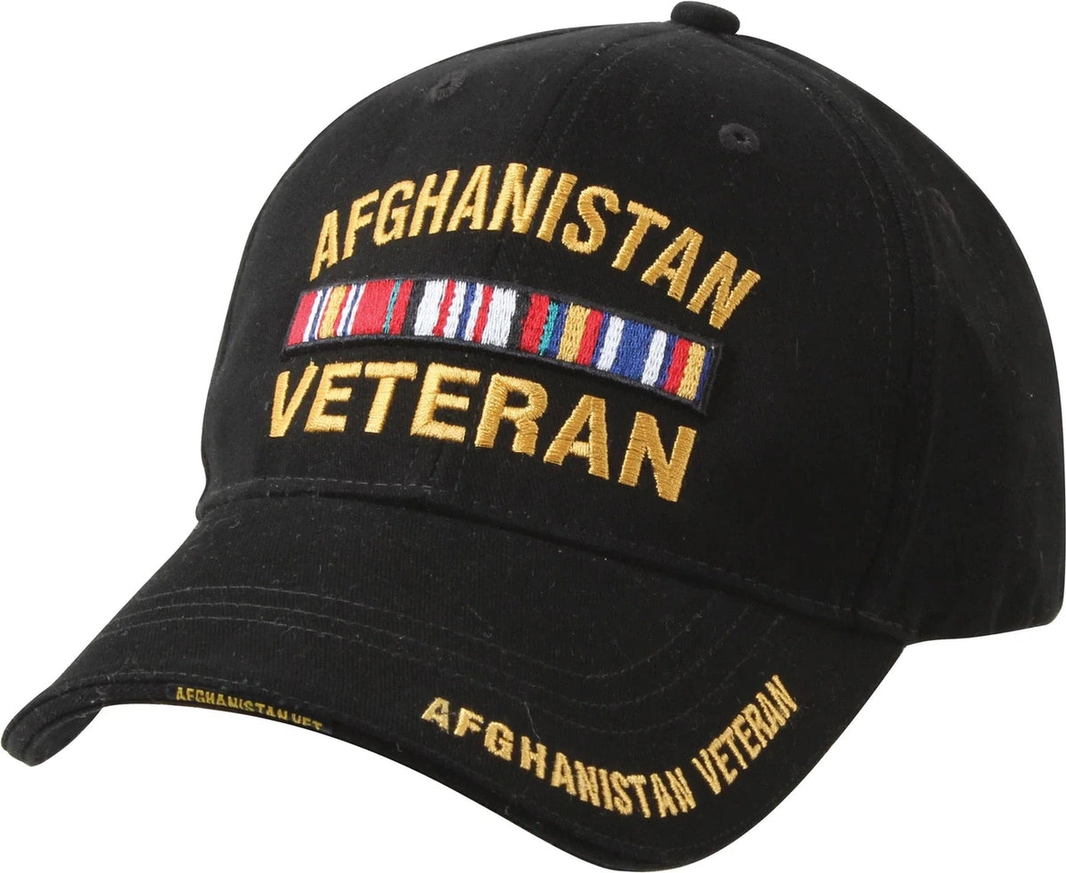 Deluxe Low Profile Afghanistan Vet Cap