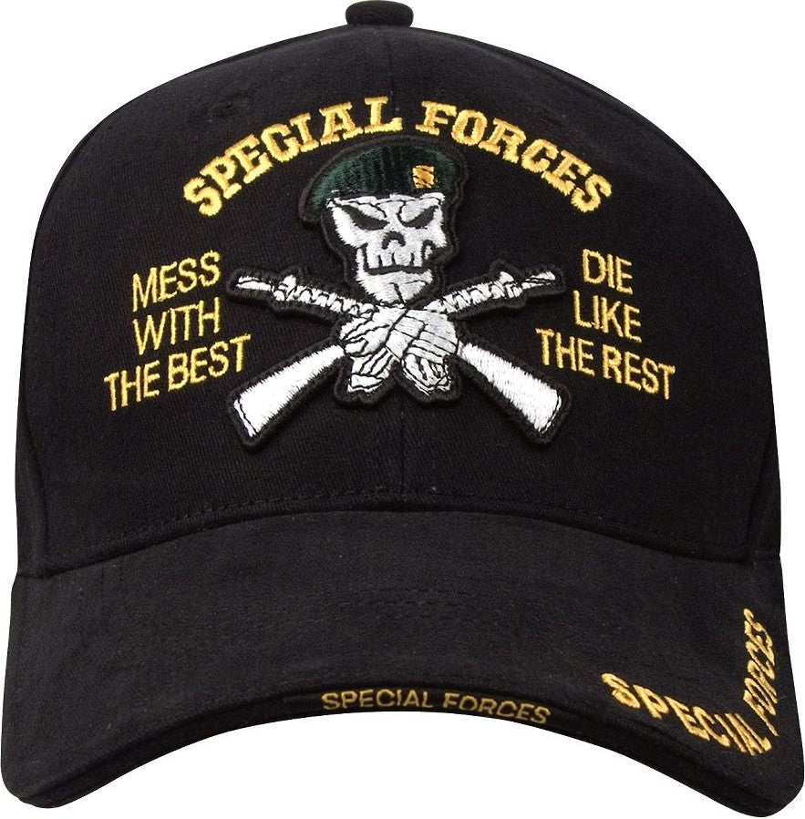 Deluxe Low Profile Special Forces Insignia Cap