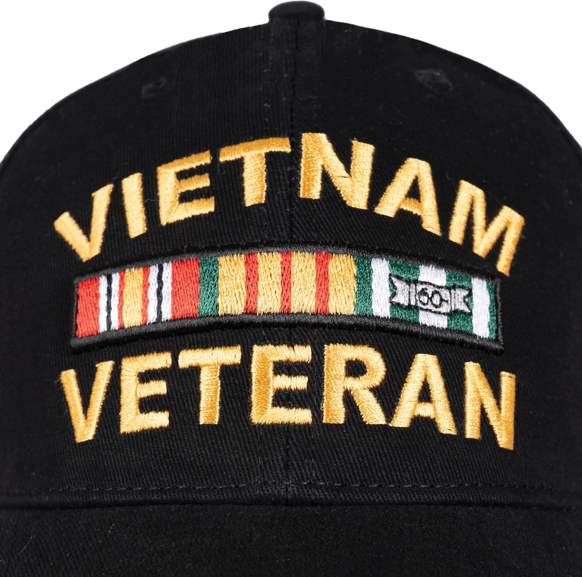 Deluxe Low Profile Vietnam Veteran Insignia Cap