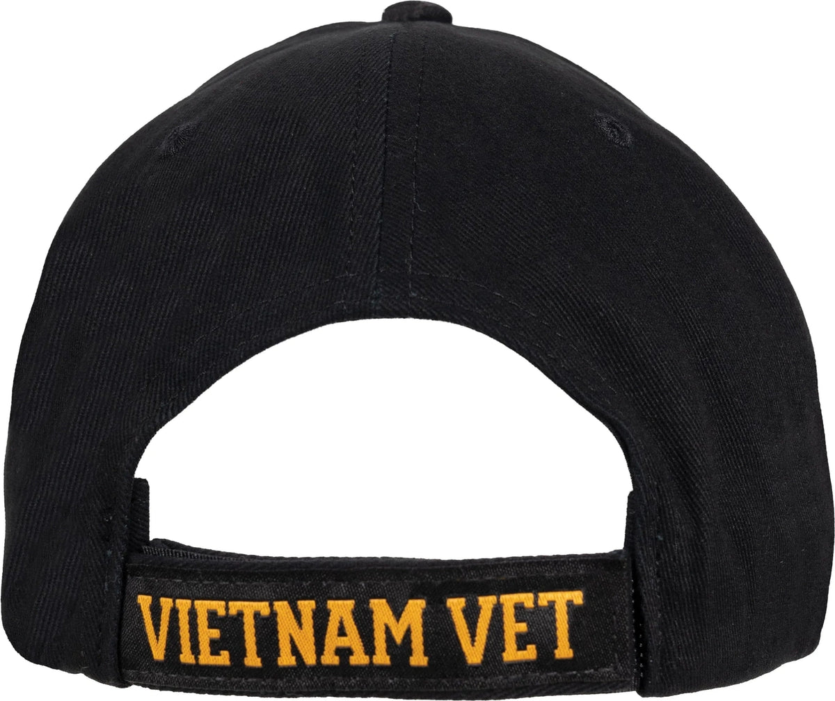 Deluxe Low Profile Vietnam Veteran Insignia Cap