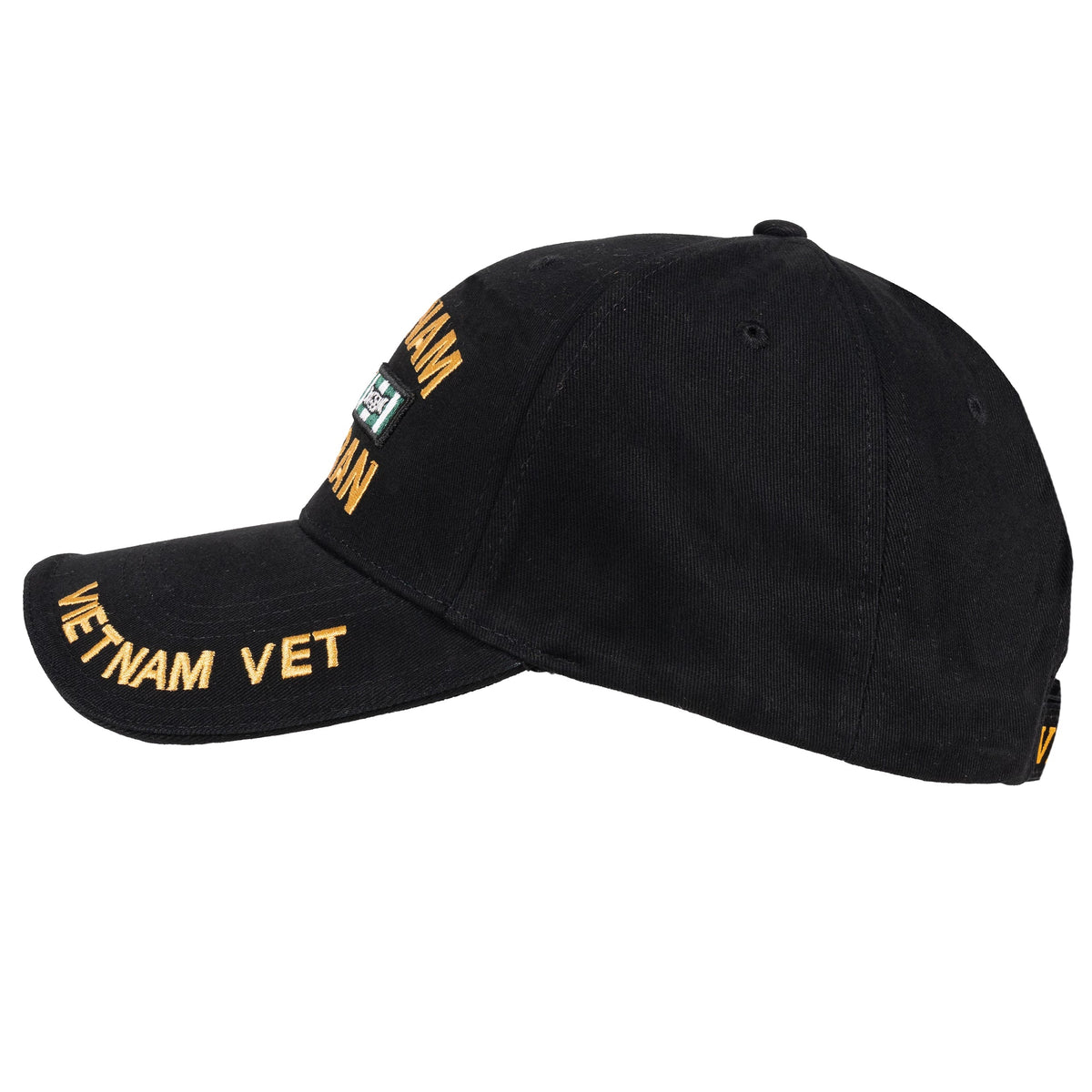 Deluxe Low Profile Vietnam Veteran Insignia Cap