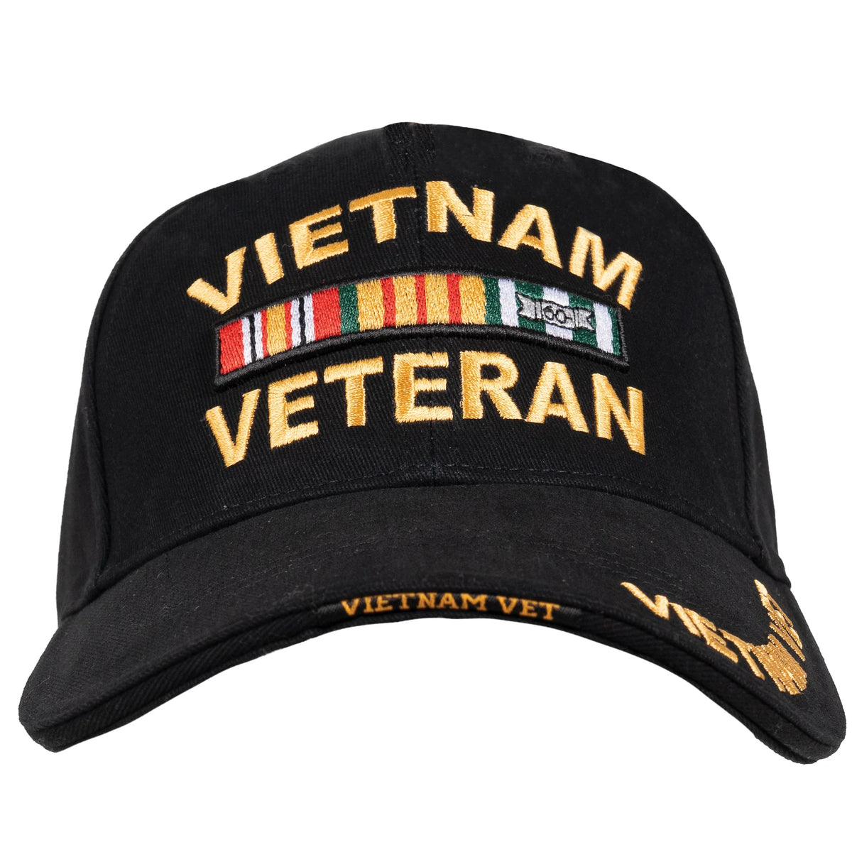 Deluxe Low Profile Vietnam Veteran Insignia Cap