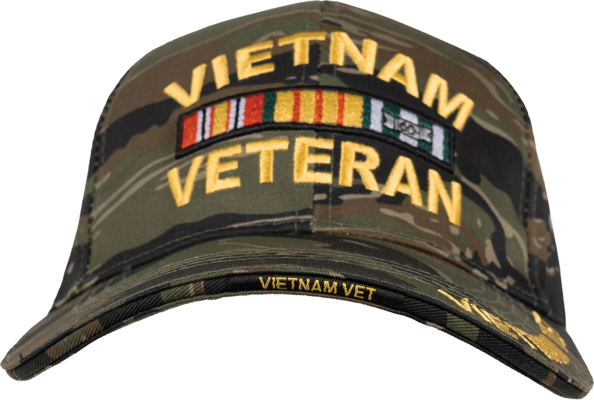 Deluxe Low Profile Vietnam Veteran Insignia Cap