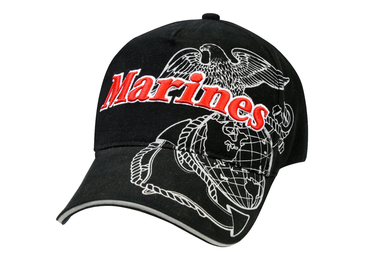 Deluxe Marines Eagle Globe & Anchor Low Pro Cap