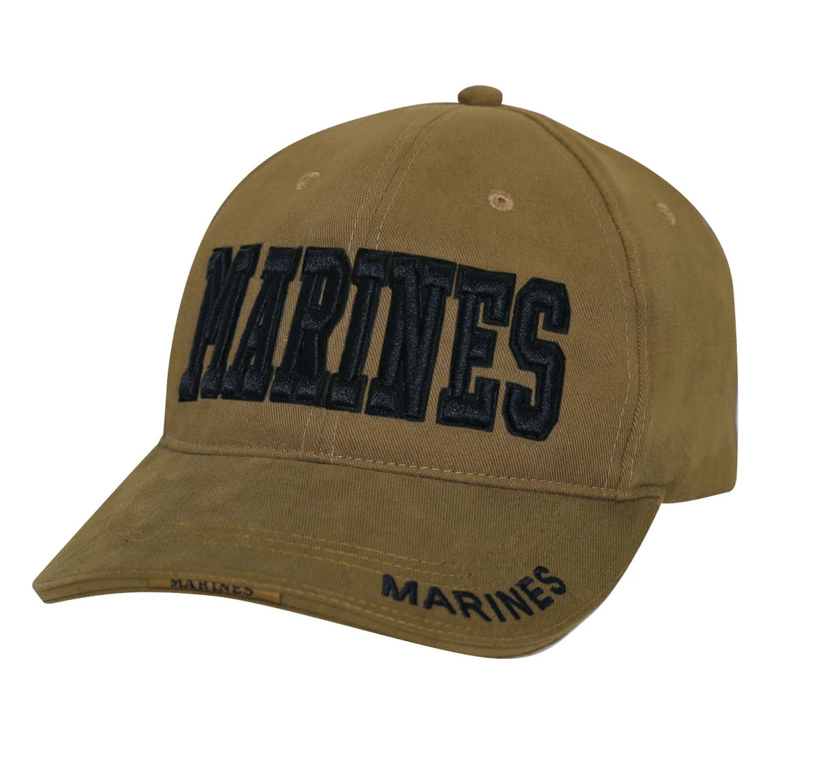 Deluxe Marines Low Profile Insignia Cap - Coyote Brown
