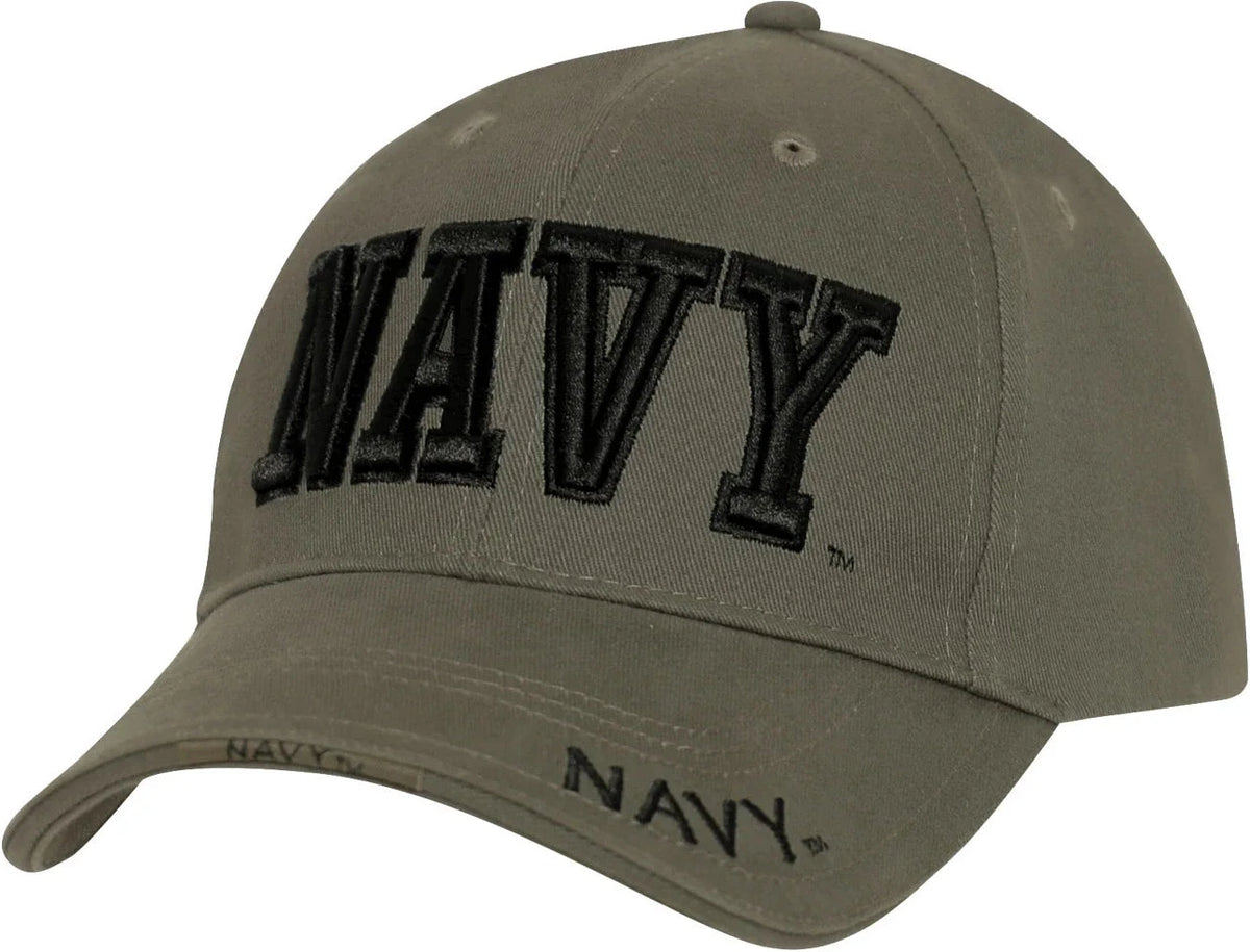 Deluxe Navy Low Profile Cap - Olive Drab