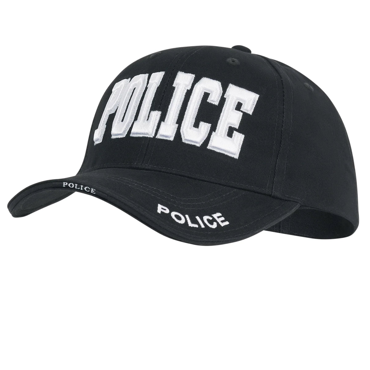 Deluxe Police Low Profile Cap - Black