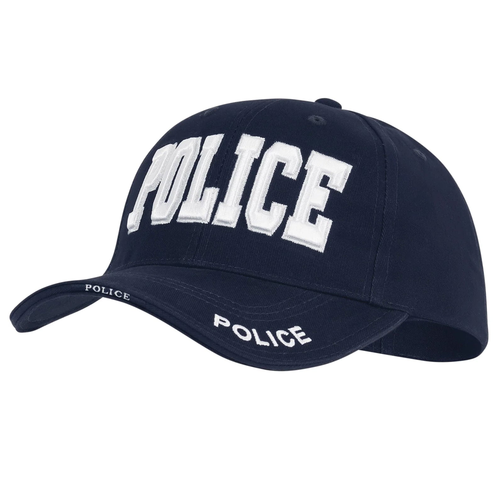 Deluxe Police Low Profile Cap - Navy Blue