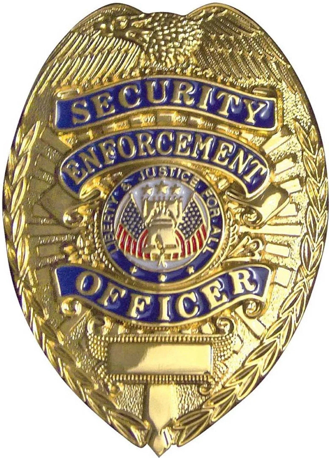 Deluxe Security Enforcement Officer Badge - Gold