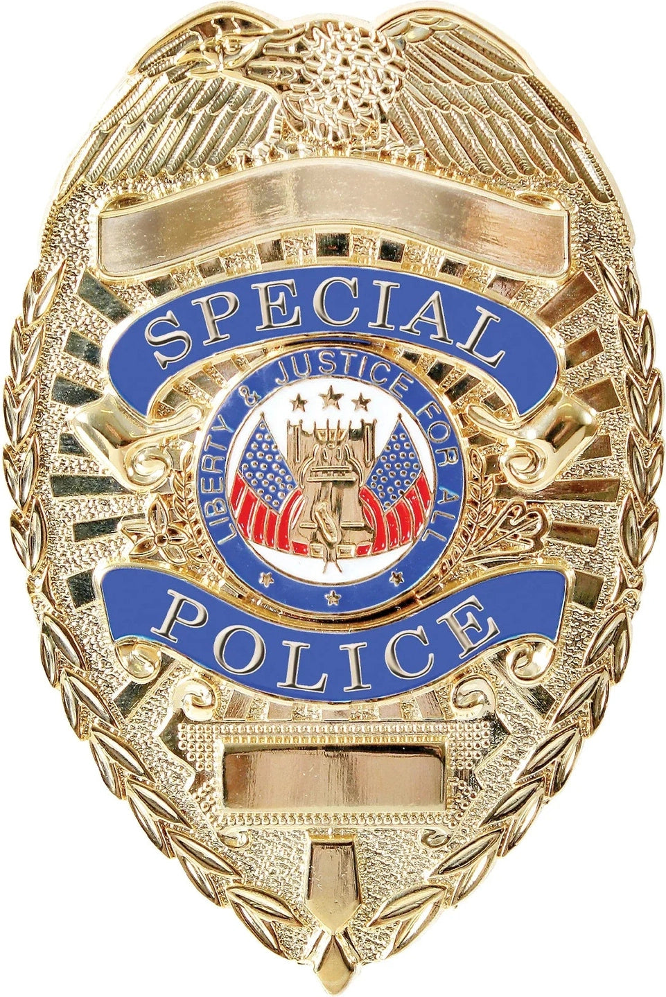 Deluxe Special Police Badge - Gold