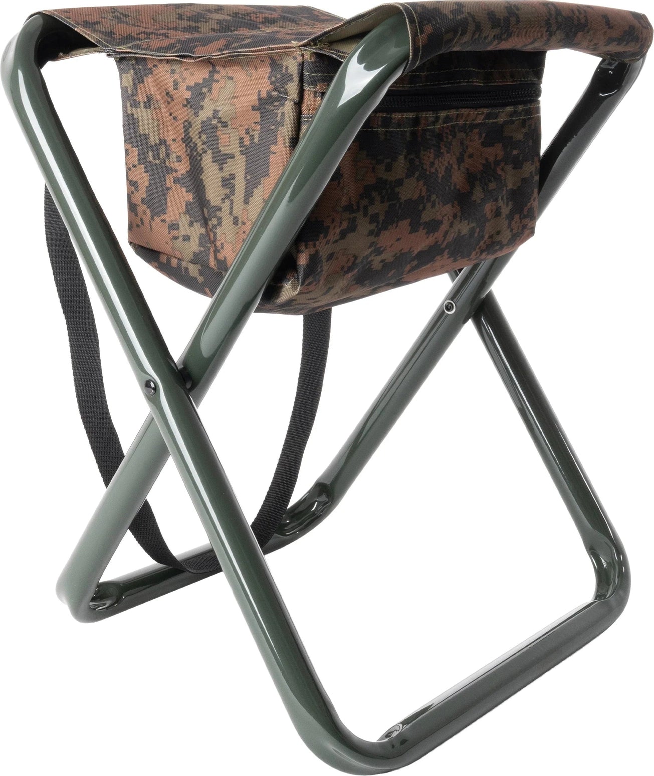 Deluxe Stool with Pouch - Woodland Digital Camo