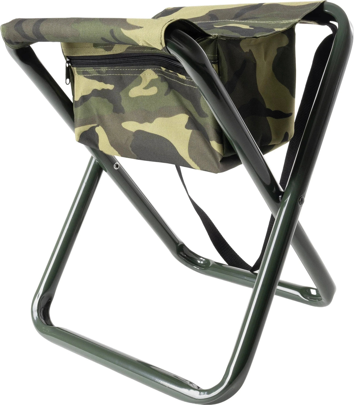 Deluxe Stool with Pouch - Woodland Camo