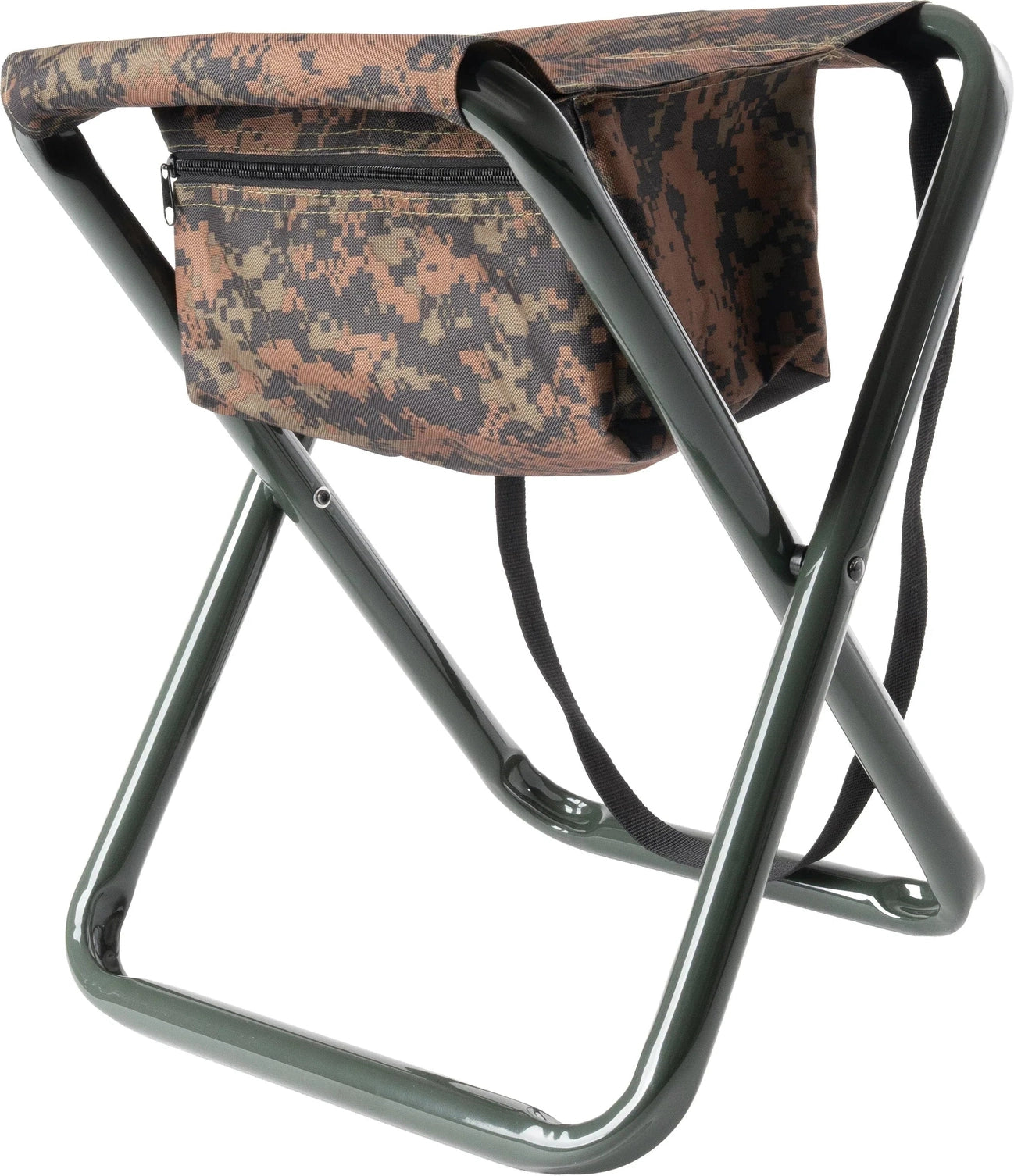 Deluxe Stool with Pouch - Woodland Digital Camo