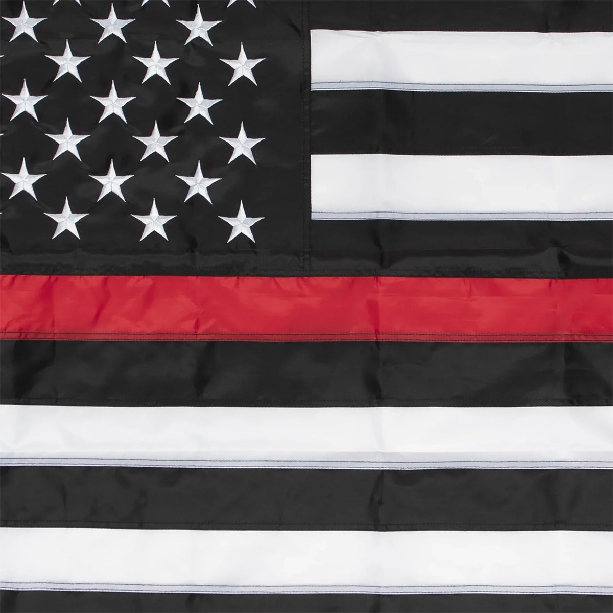 Deluxe Thin Red Line Flag / 3’ x 5’