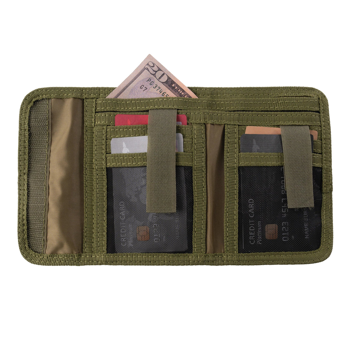 Deluxe Tri-fold Id Wallet