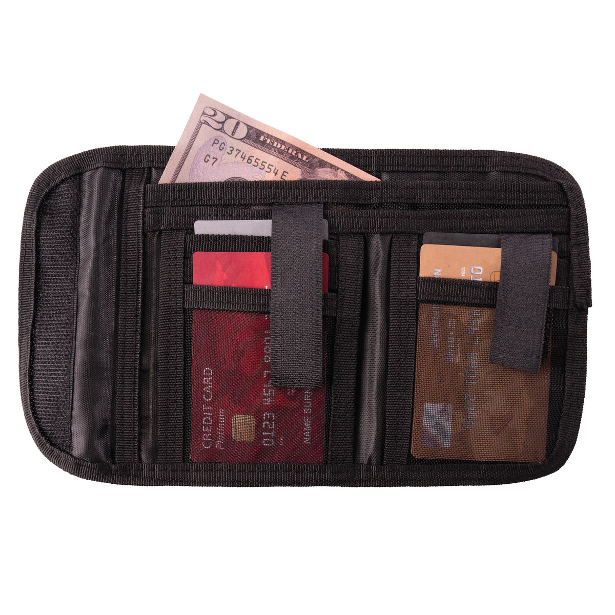 Deluxe Tri-fold Id Wallet