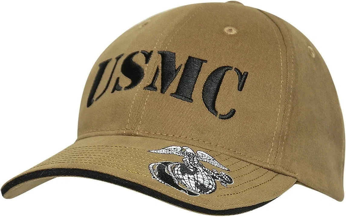 Deluxe Vintage Usmc Embroidered Low Pro Cap