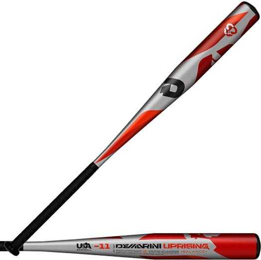 Demarini 2019 Uprising (-11) Balanced Usa Approved Bat - Gray White