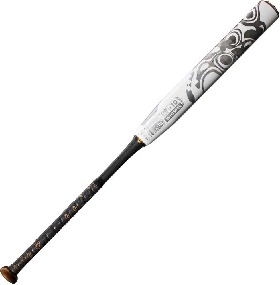 Demarini 2023 Whisper (-10) Fastpitch Bat - Black White