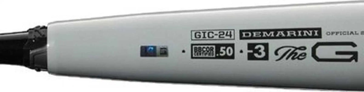 Demarini 2024 the Goods (-3) Bbcor Bat Wbd2462010 - Black Gray