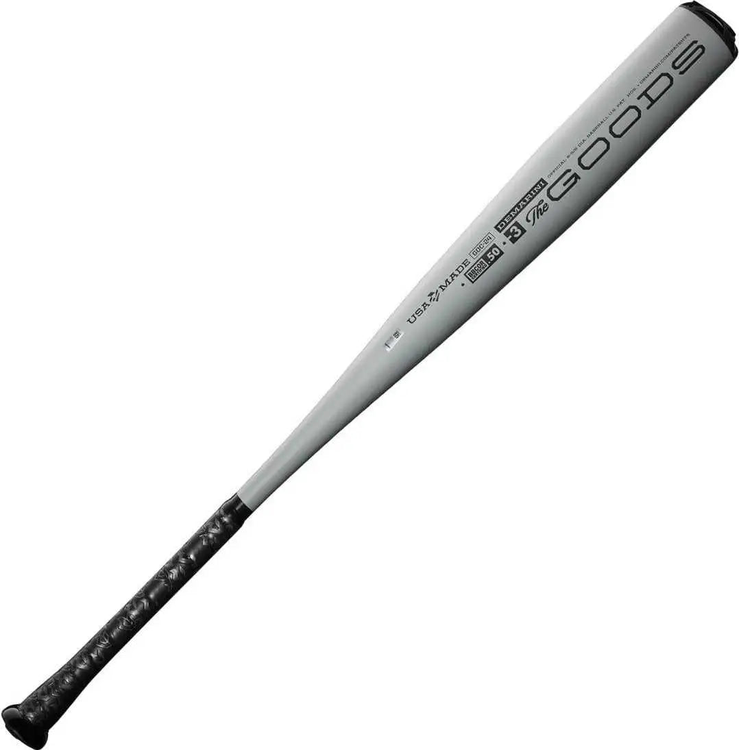 Demarini 2024 the Goods one (-3) Bbcor Bat Wbd2463010 - Black Gray
